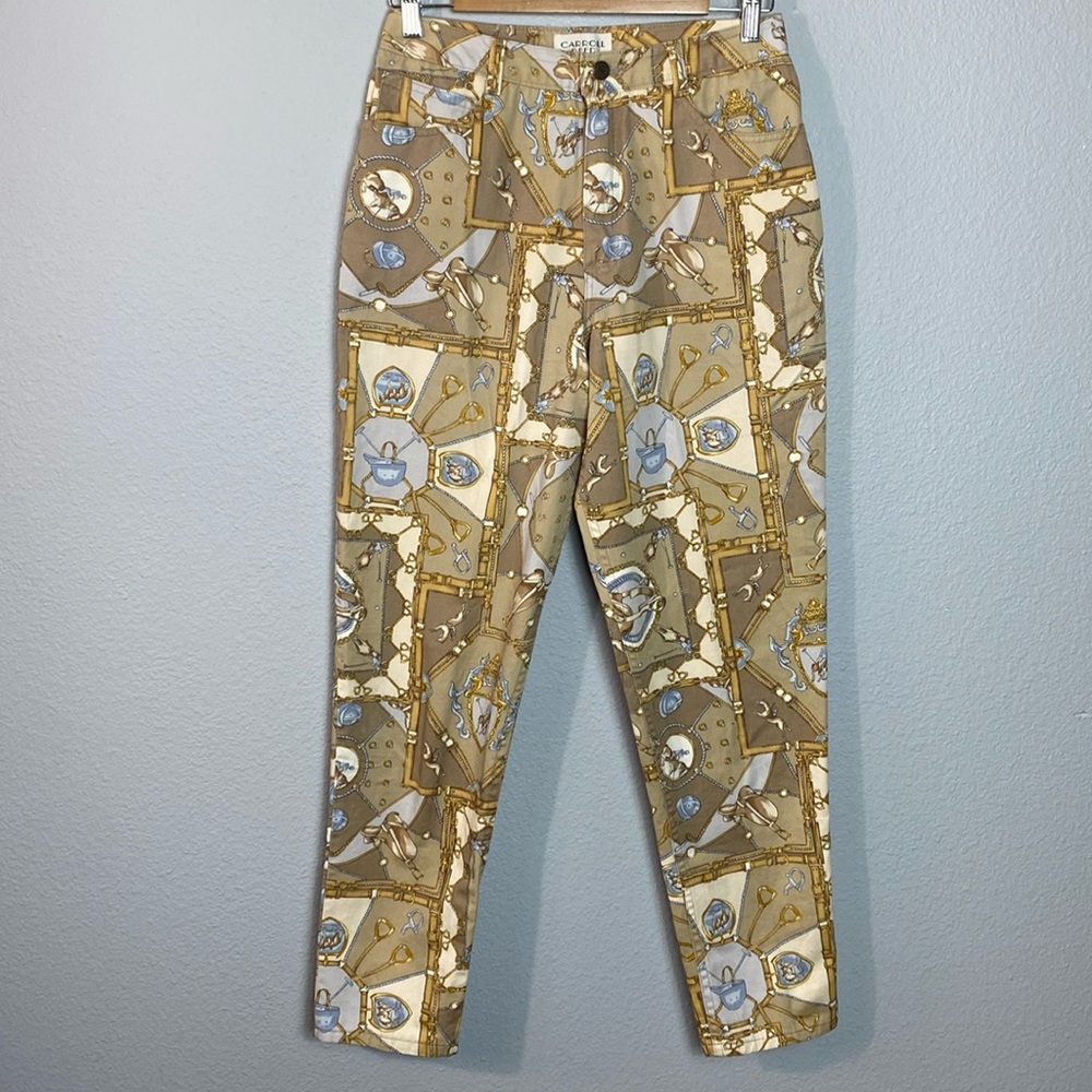Vintage‎ 90's Carroll Reed Horse Riding Theme Pants